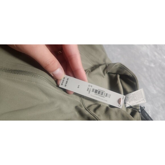 NWT Victoria's Secret Large Green VSX Elevate Full Zip Jacket - Picture 2 of 7